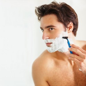 man-shave